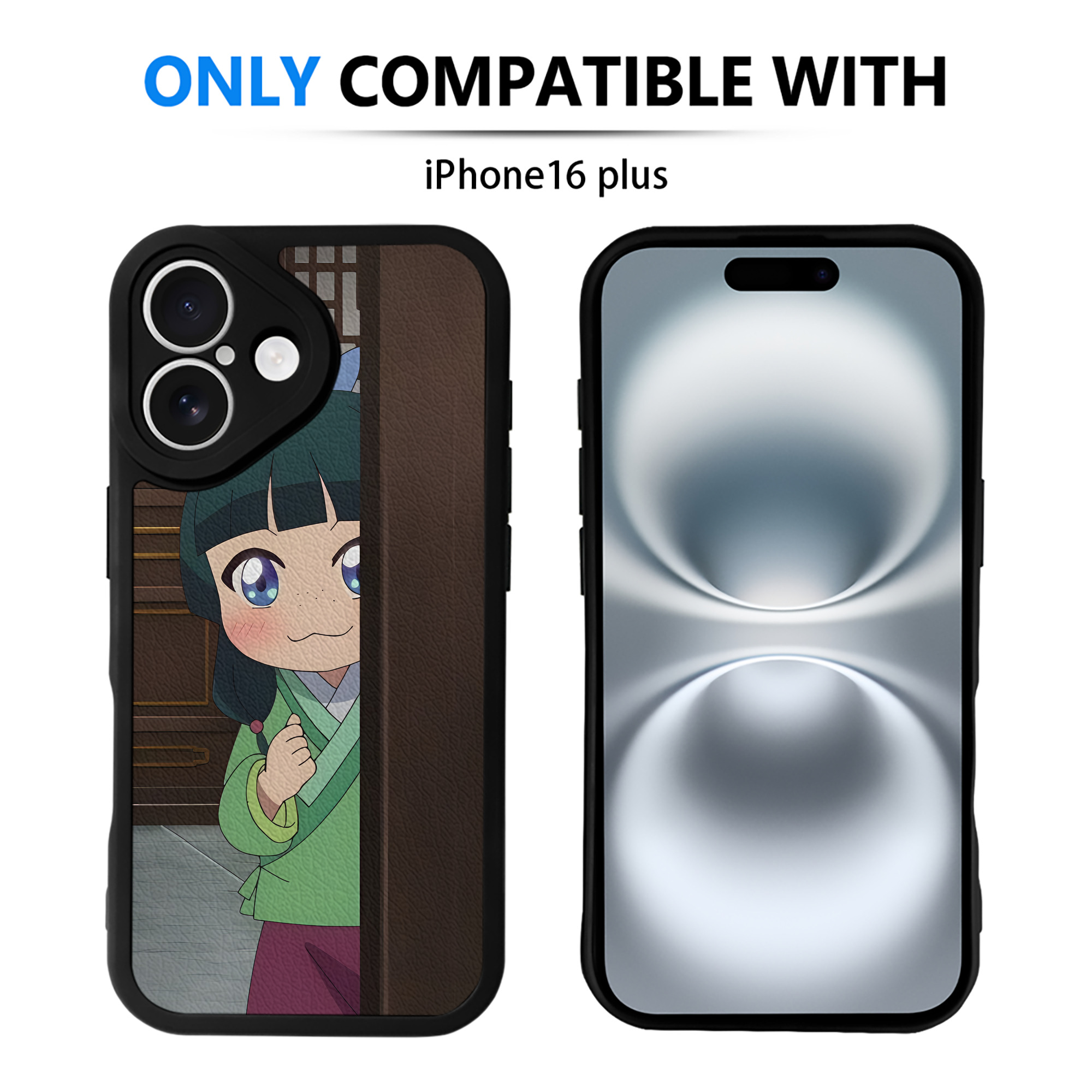 薬屋のひとりごと The Apothecary Diaries 【iPhone 16シリーズ対応】シリコンスマホケース（レザー調） 材質：シリコン